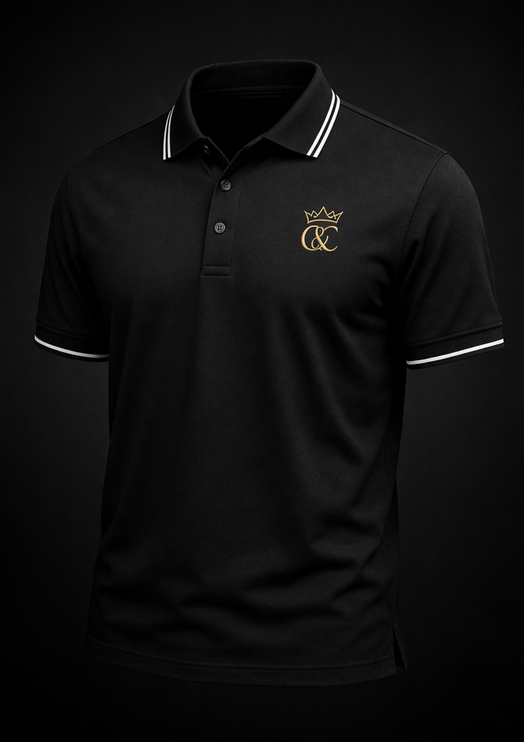 C&C Performance Polo — Black